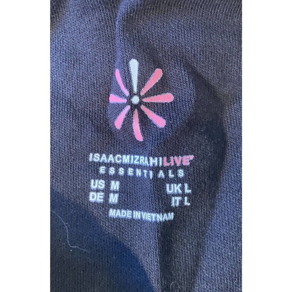 NEW Isaac Mizrahi Live Essentials Scoop Neck Tunic Size Medium Women’s Black - Picture 3 of 7